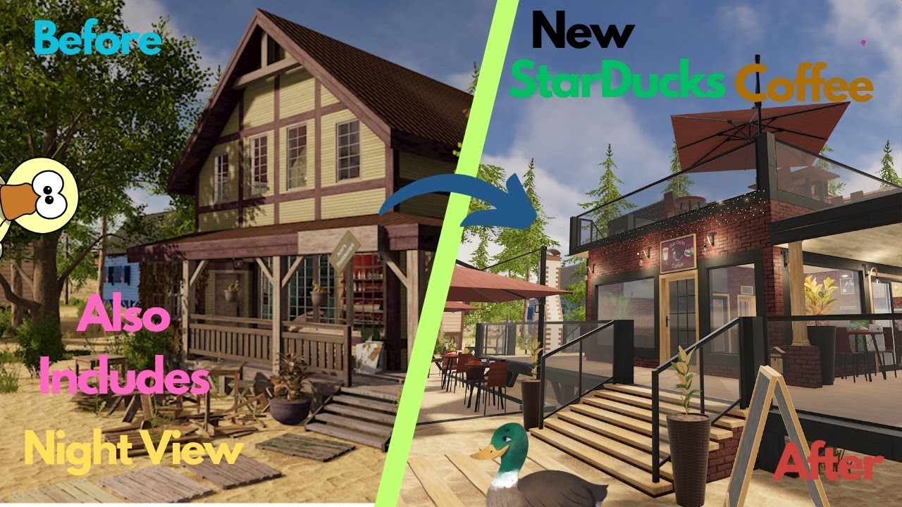House Flipper 2 Lets Get Flipping! New StarDucks Coffee Opens On The Beach
