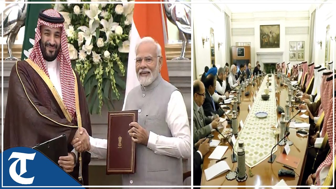 PM Modi holds talks with Saudi Crown Prince; focus on bilateral trade, defence ties