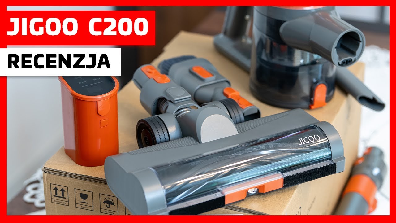 Tani odkurzacz bezprzewodowy Jigoo C200 - recenzja, test