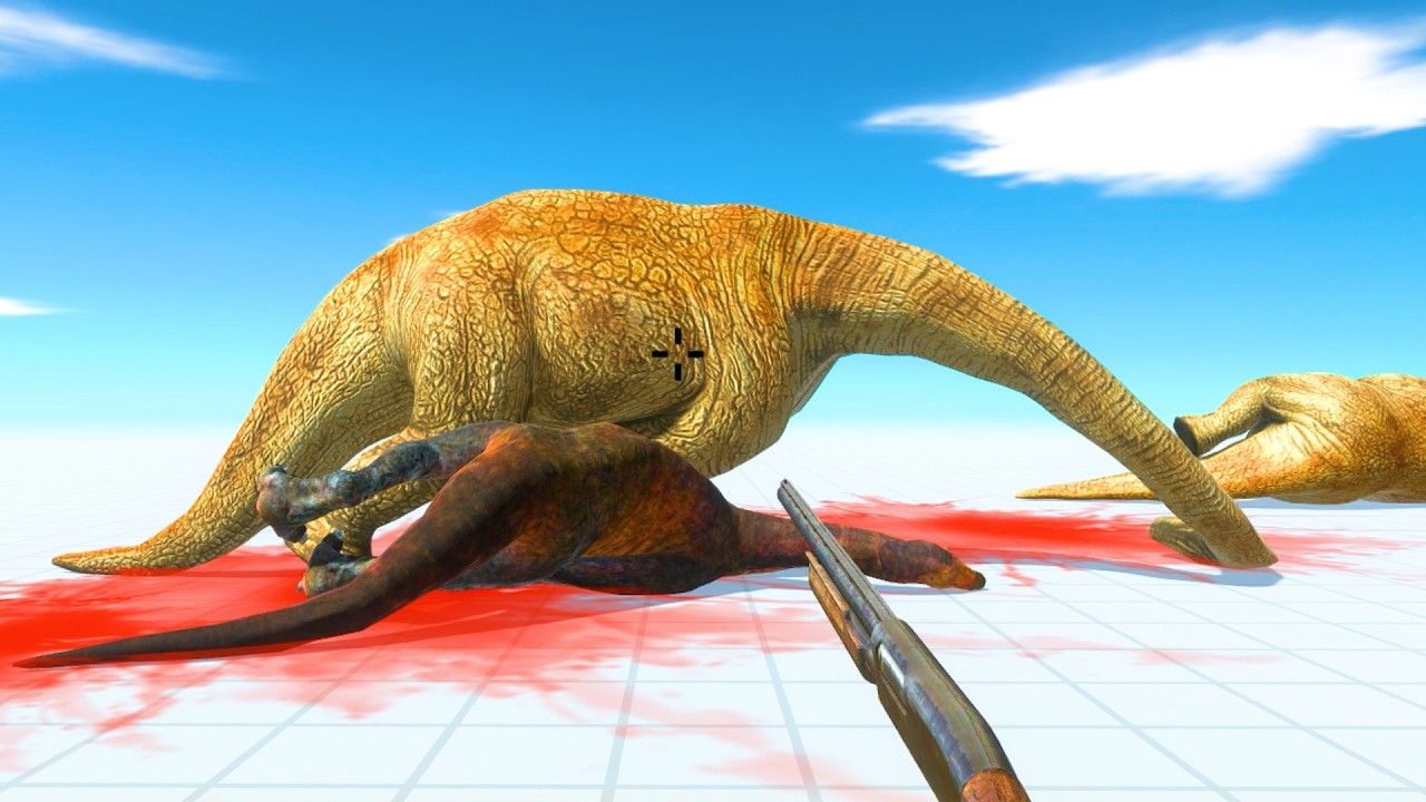 Can I Survive from Dinosaur? 😱 | ARBS Simulator Battle