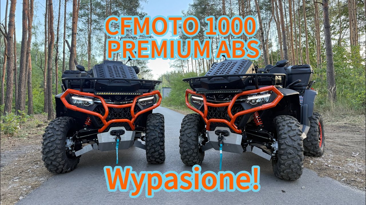 Nowy relokator z snorklami. CFMOTO 1000 ABS premium DOPASIONE wersje w ATV-QUAD. CF MOTO 850 gen3