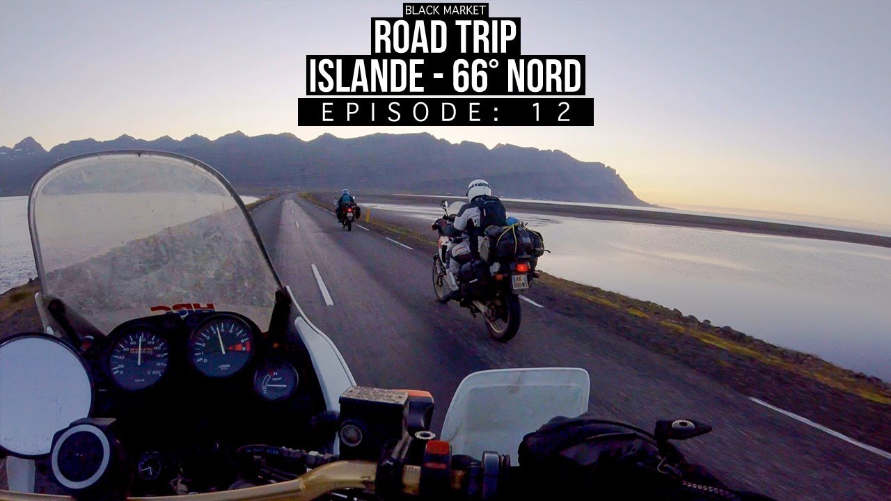 BLKMRKT - La roue arri&egrave;re de ma moto casse en Islande !   - [ISLANDE 66&deg; NORD EP12]