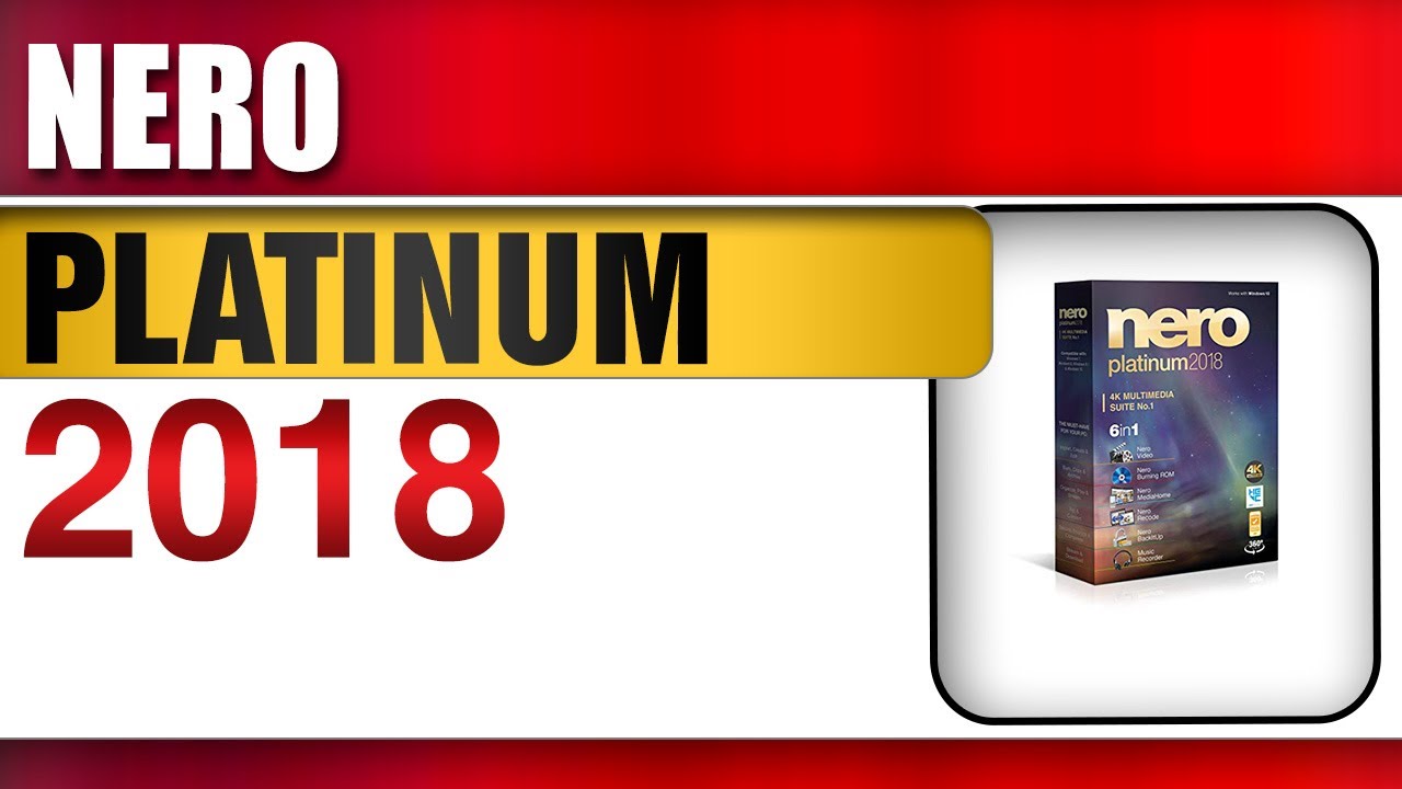 Nero Platinum 2018