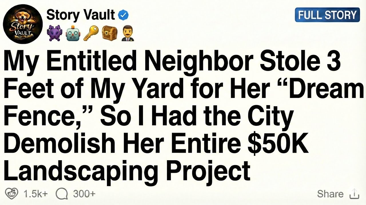 My Entitled Neighbor Stole Part of My Yard, So I Had the City Destroy Her $50K Fence