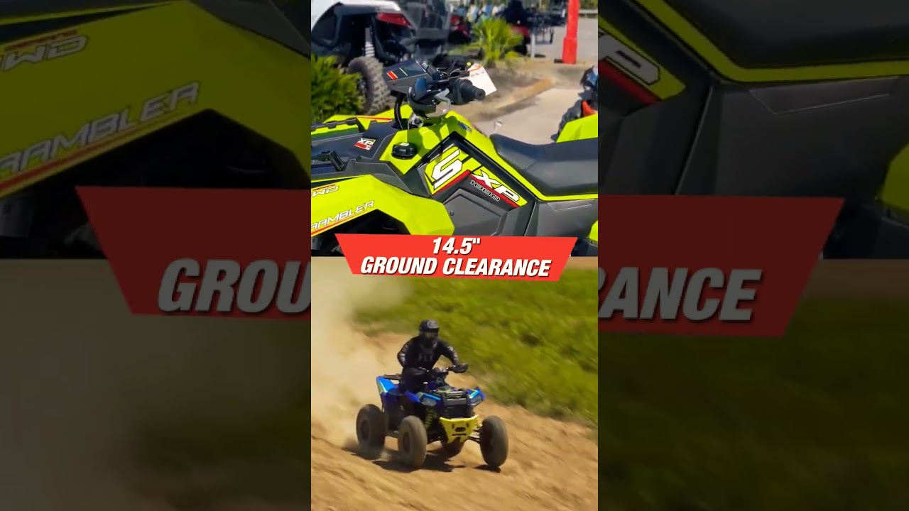 Is the 2024 Scrambler the best sport utility ATV money can buy? #offroad #polaris #scrambler