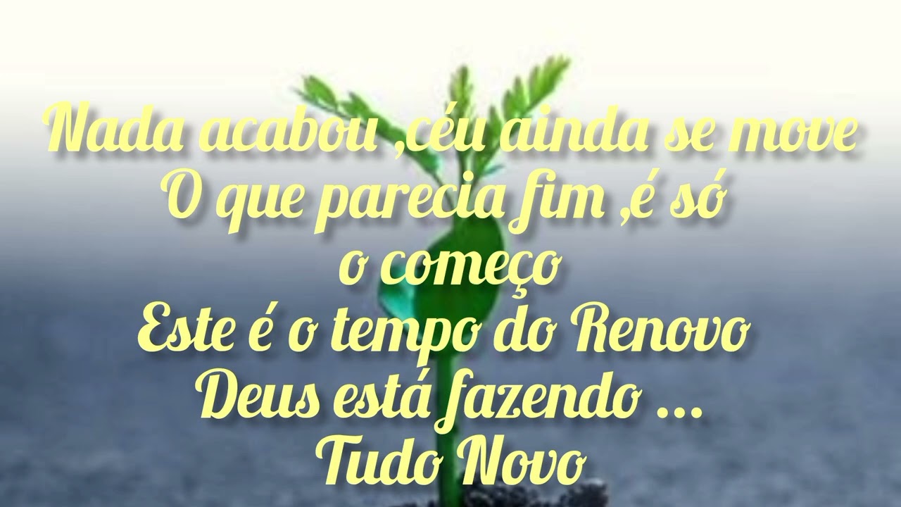 RENOVO -DEUS ESTA FAZENDO TUDO NOVO (LETRA)
