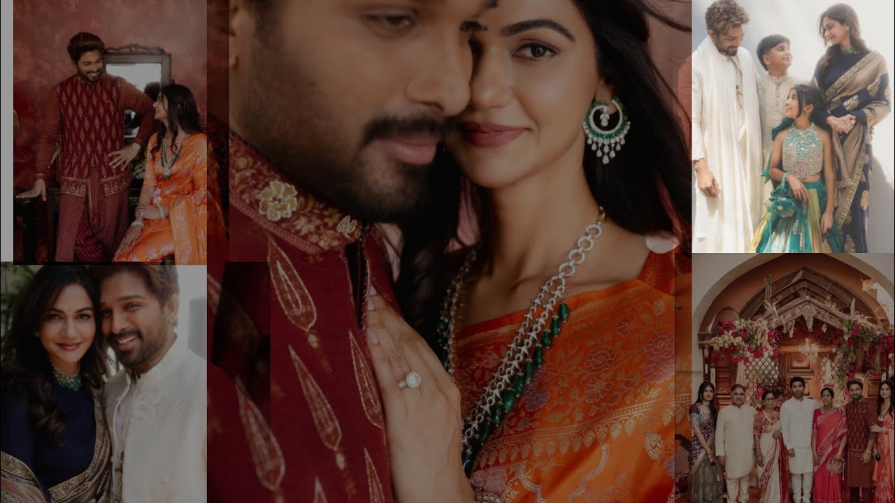 Allu Arjun anniversary celebration photo's/#allusirishmarriage 