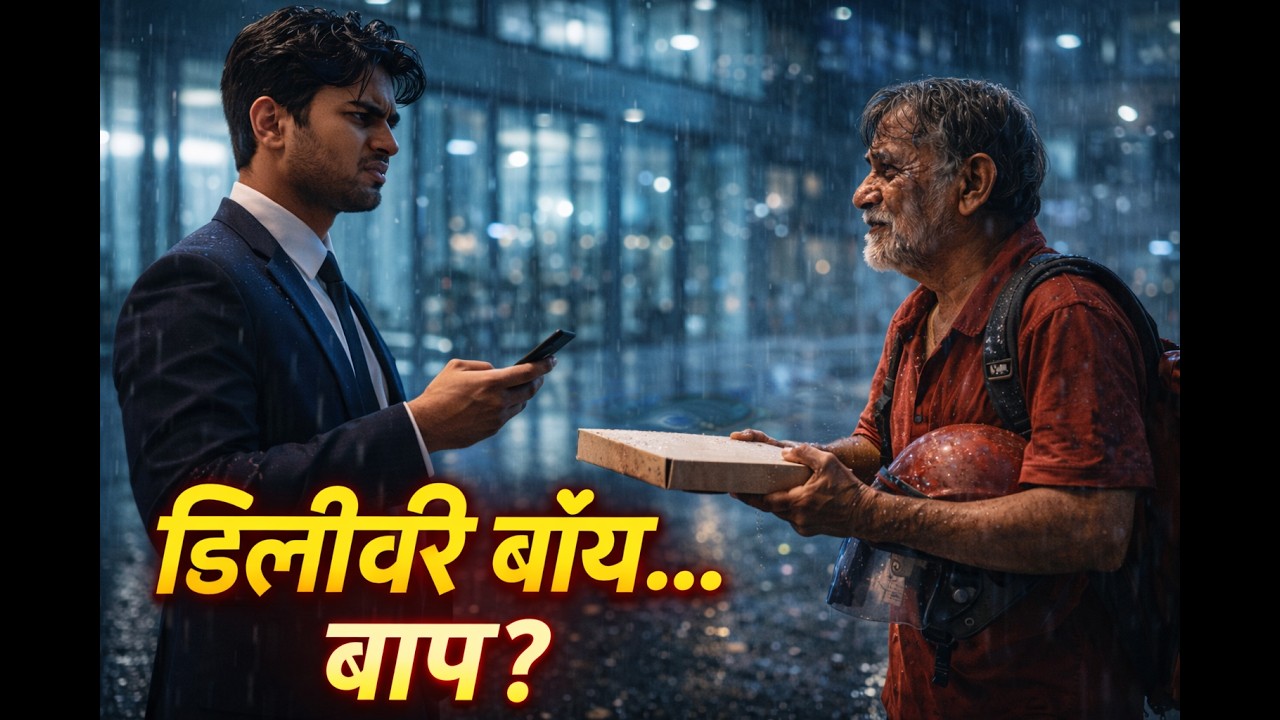 डिलीवरी बॉय मेरा बाप निकला… और उस रात सब खत्म हो गया! | Heart Touching Story| Hindi Story