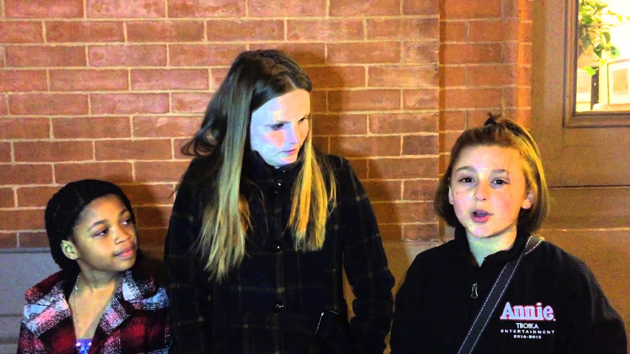 PartyRockers Tween Scene's Camiel and Blythe interview Issie Swickle of Annie