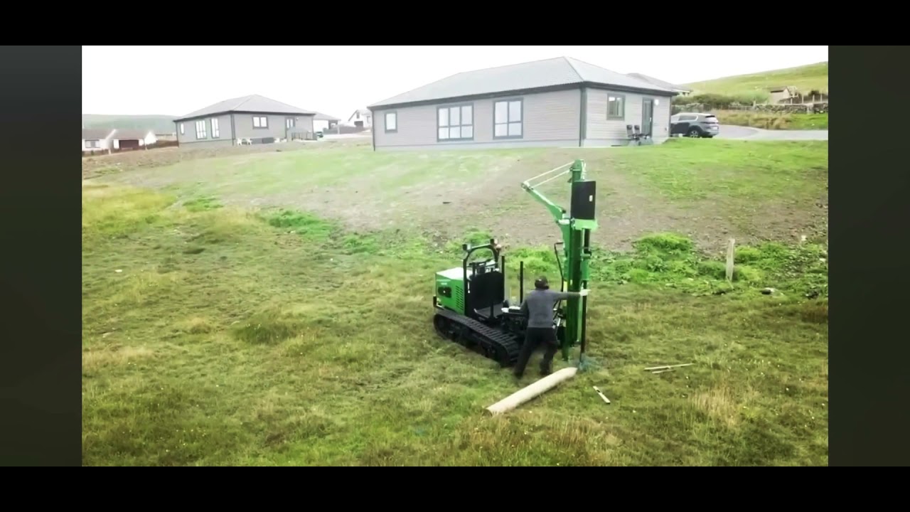 ==WRAGTRACK== Tow=IT   -   Legally towable & most reliable self-propelled post driver on the market