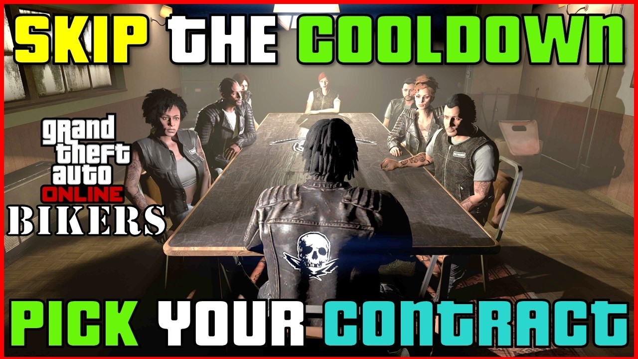 Skip The Cooldown & Choose Your Biker Clubhouse Contracts | GTA 5 Online Tutorial #gta #gtaonline