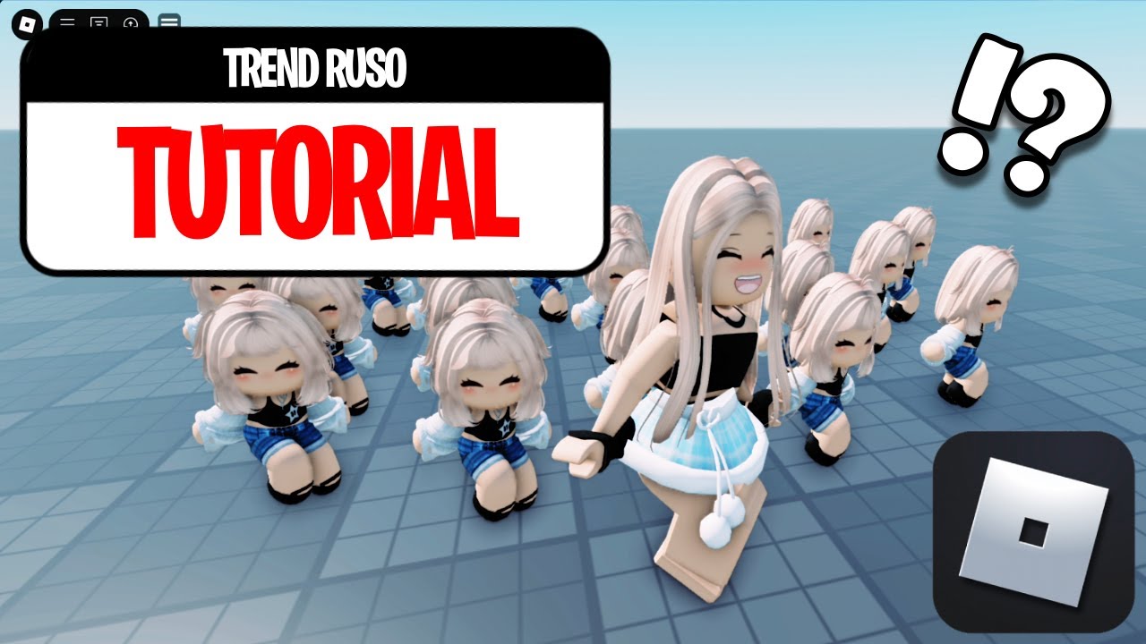 TUTORIAL ✅ COMO HACER EL TREND RUSO 🇷🇺  | ROBLOX TUTORIAL