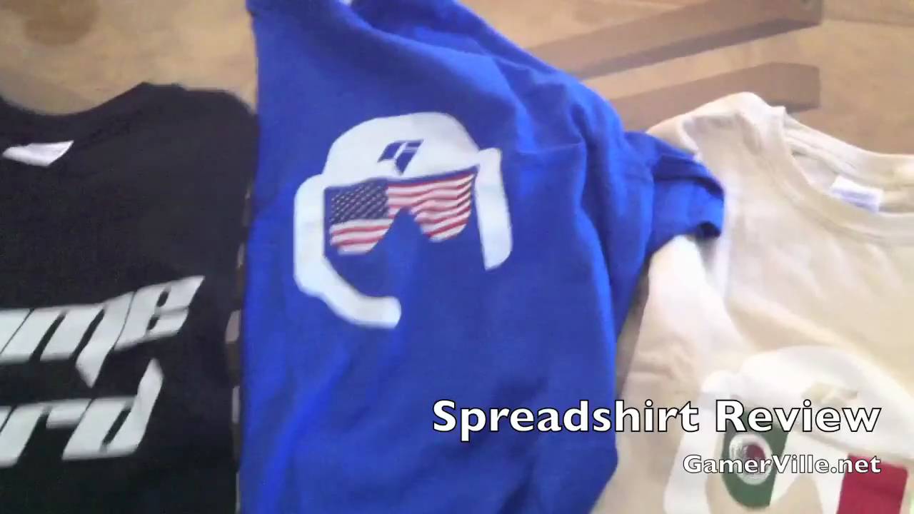 SpreadShirt.com Review (GamerVille.Net)