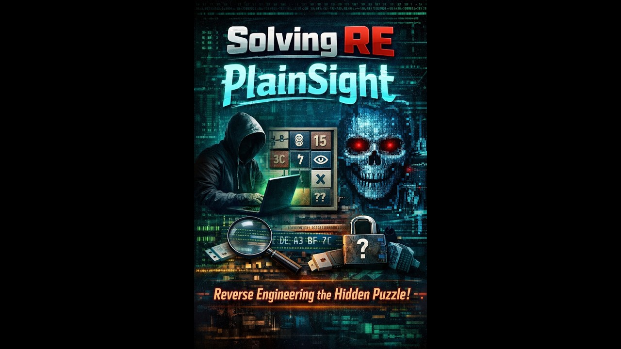 Solving Beginner Reverse Engineering Challenge “PlainSight” (Step-by-Step Walkthrough)
