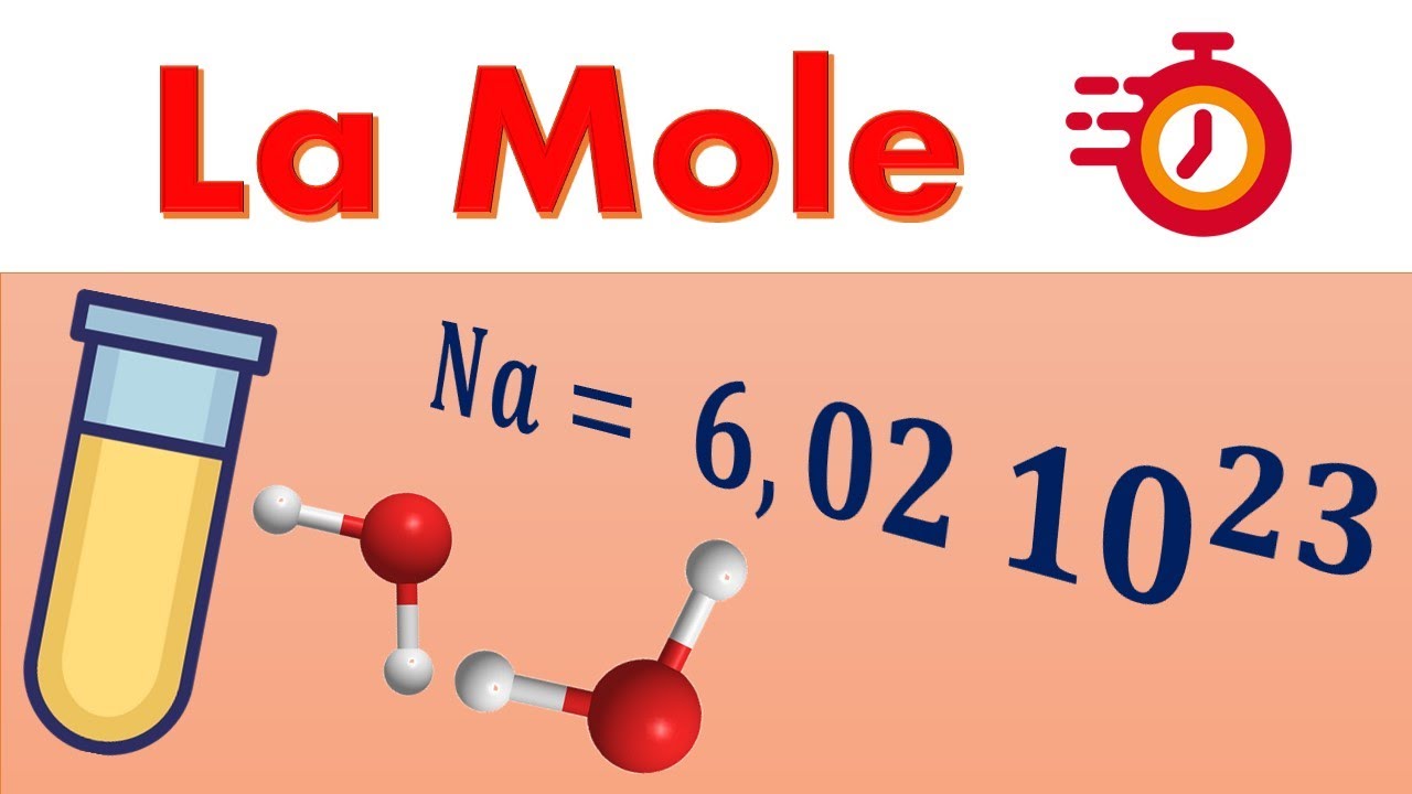 La Mole expliqu&eacute;e en 3 minutes - Physique-Chimie