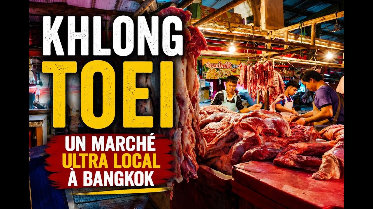 [POV] KHLONG TOEI : Le plus grand march&eacute; local de Bangkok