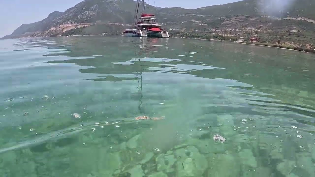Греция Peloponnes. Серия 6. Затонувший город Epidavros (Эпидаврос) . Окрестности  Panagia .