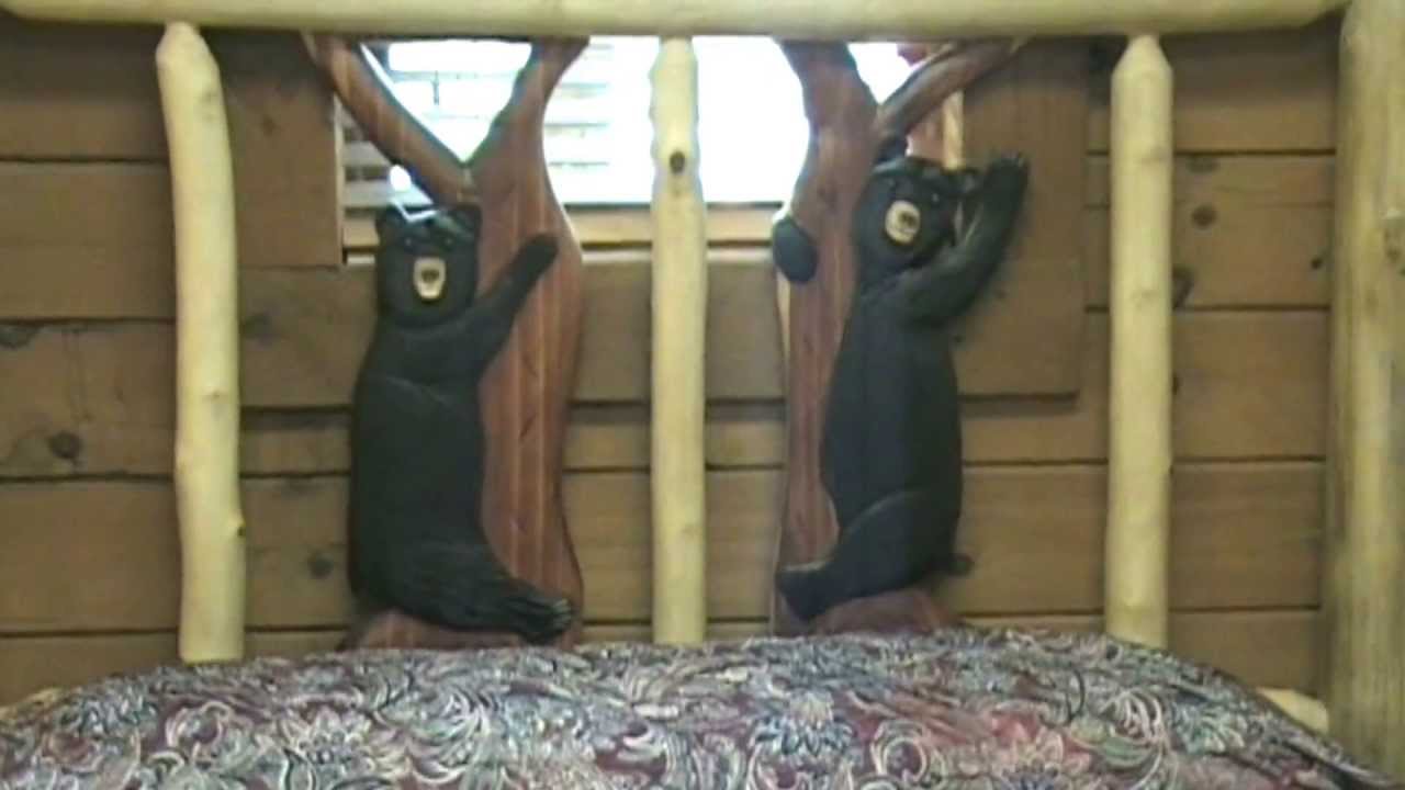Grizzly Cabin for Rent by the Creek in Red River Gorge and Natural Bridge area spacious.