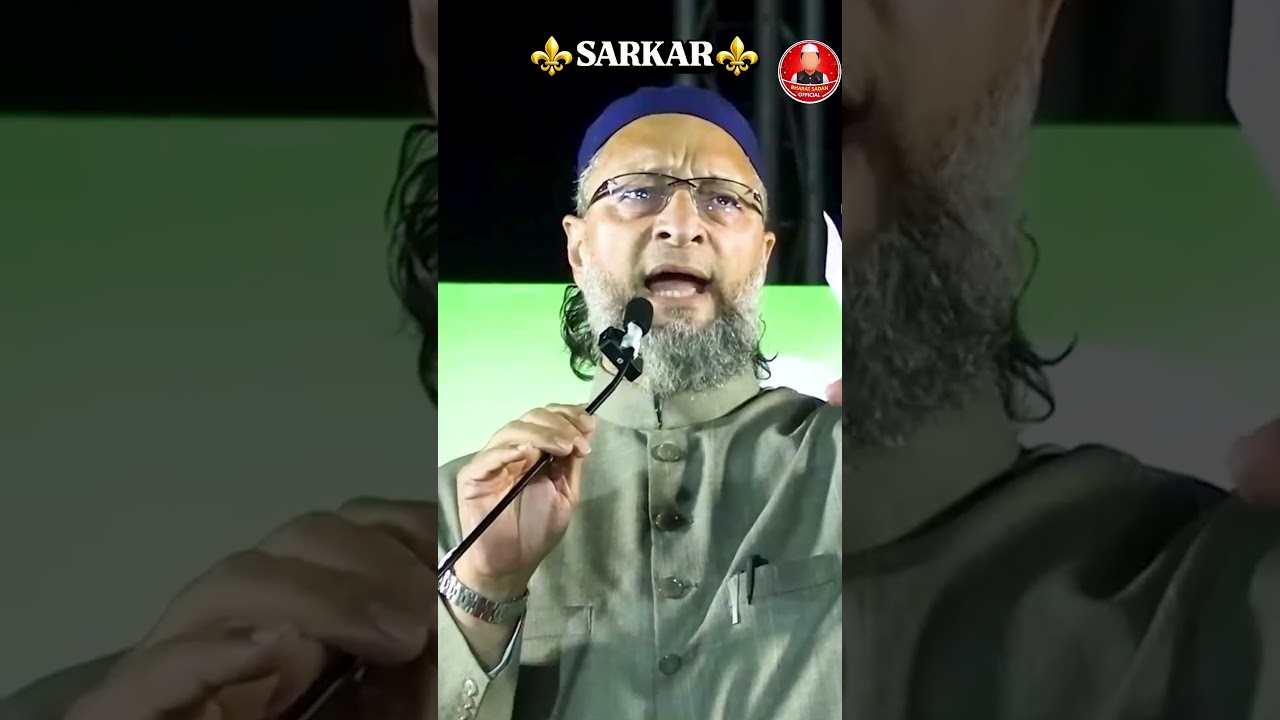 😡 Asaduddin Owaisi Angry Mood Mein &ndash; Zabardast Bayan Viral! #asaduddinowaisi #aimim #indianpolitics
