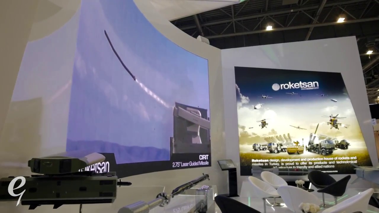 ROKETSAN Stand at IDET 2017 Brno