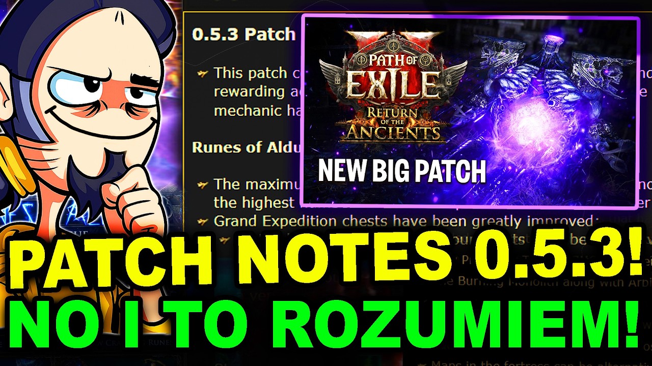 W KOŃCU BUFF ENDGAME i TRUDNOŚCI w Path of Exile 2 - Patch 0.5.3 POKAZ od GGG