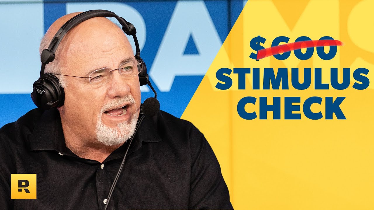 If a $600 Stimulus Check Changes Your Life, Then You're Already Screwed!