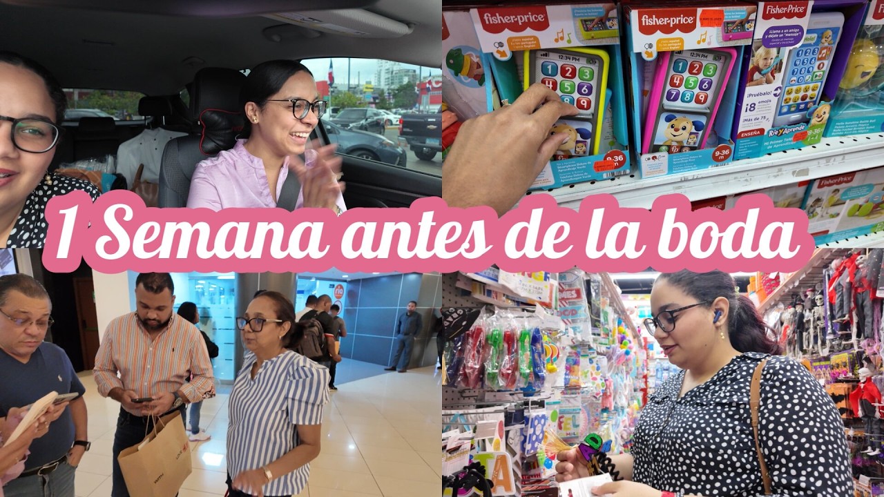 VLOG: 1 SEMANA ANTES DE LA BODA + COMO ME SIENTO EMOCIONALMENTE