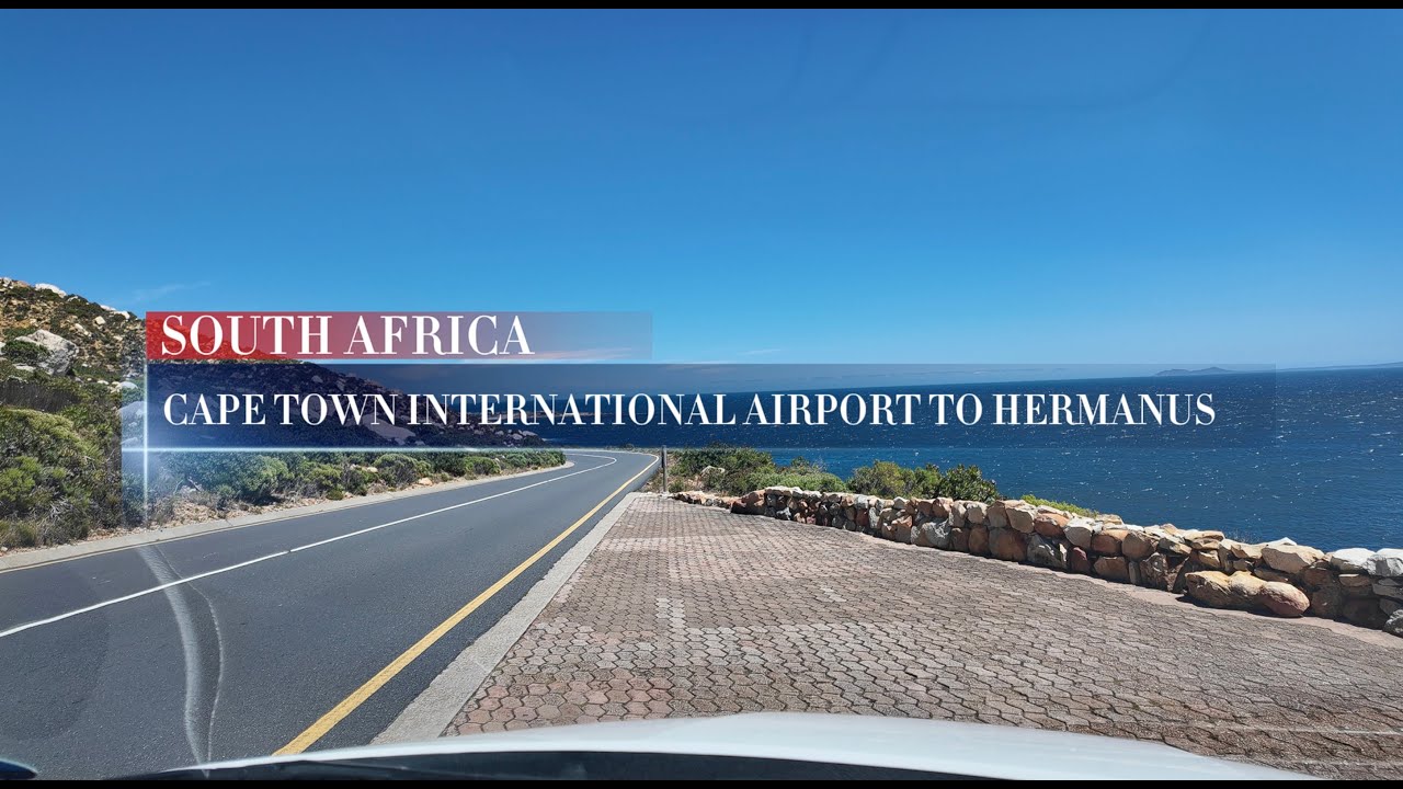 STUNNING CLIFF PATH DRIVE:  Cape Town to Hermanus via R44 Coastal Route  | South Africa Road Trip
