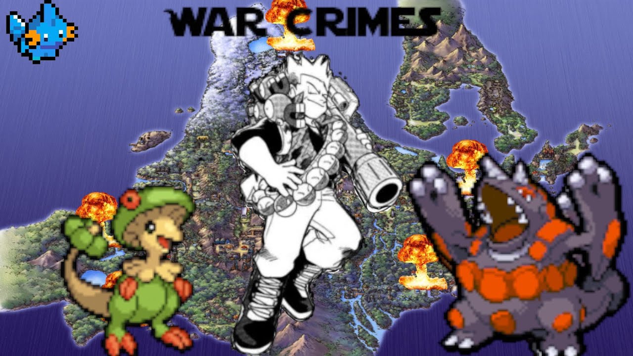 Pokemon Platinum but I am a War Criminal - Pokemon Challenge