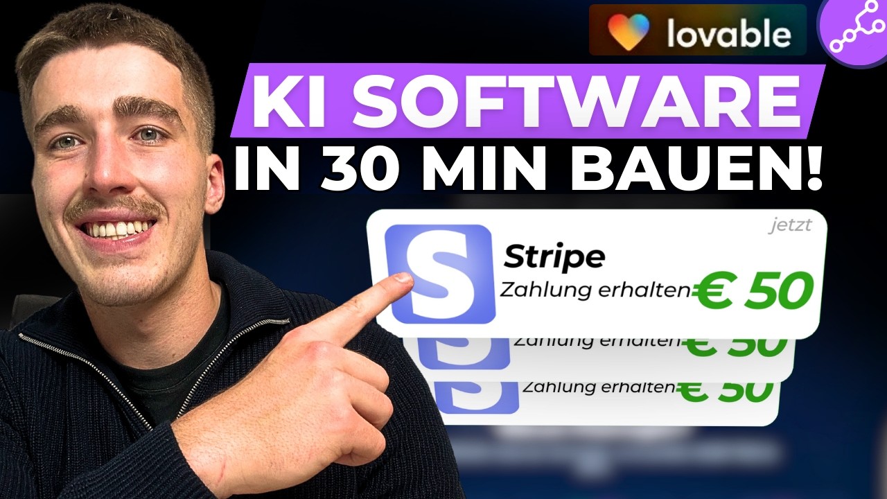 Meine KI-SaaS: So erstelle ich OHNE CODE eine 500k Web-App mit Lovable (in 30 Minuten)
