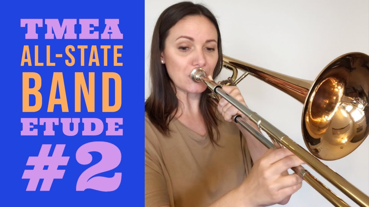 TMEA 2020-2021 ALL-STATE TENOR TROMBONE ETUDE #2 // Voxman pg. 4 // Blazhevich G minor - Lento