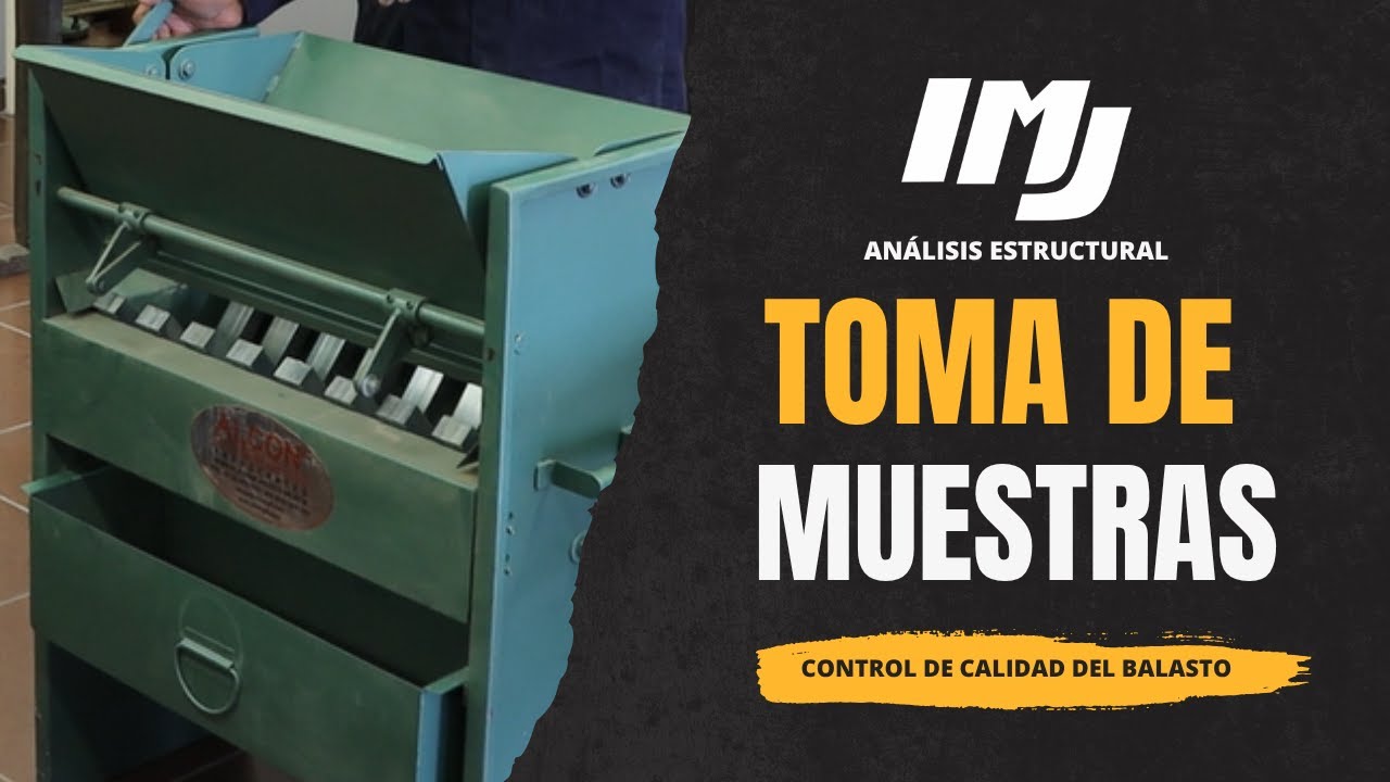Reducción de Muestras de Agregados | Procedimiento Control de Calidad del Balasto