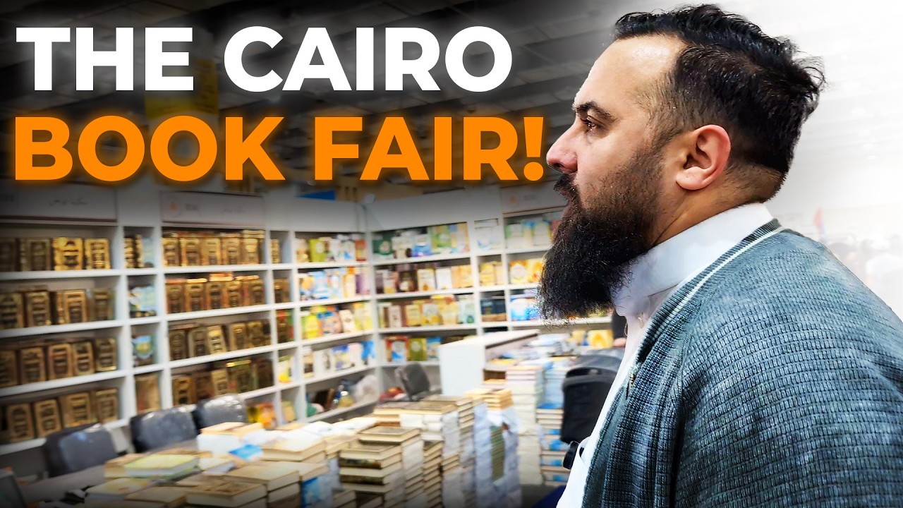 Inside the BIGGEST Islamic Book Collection in EGYPT!