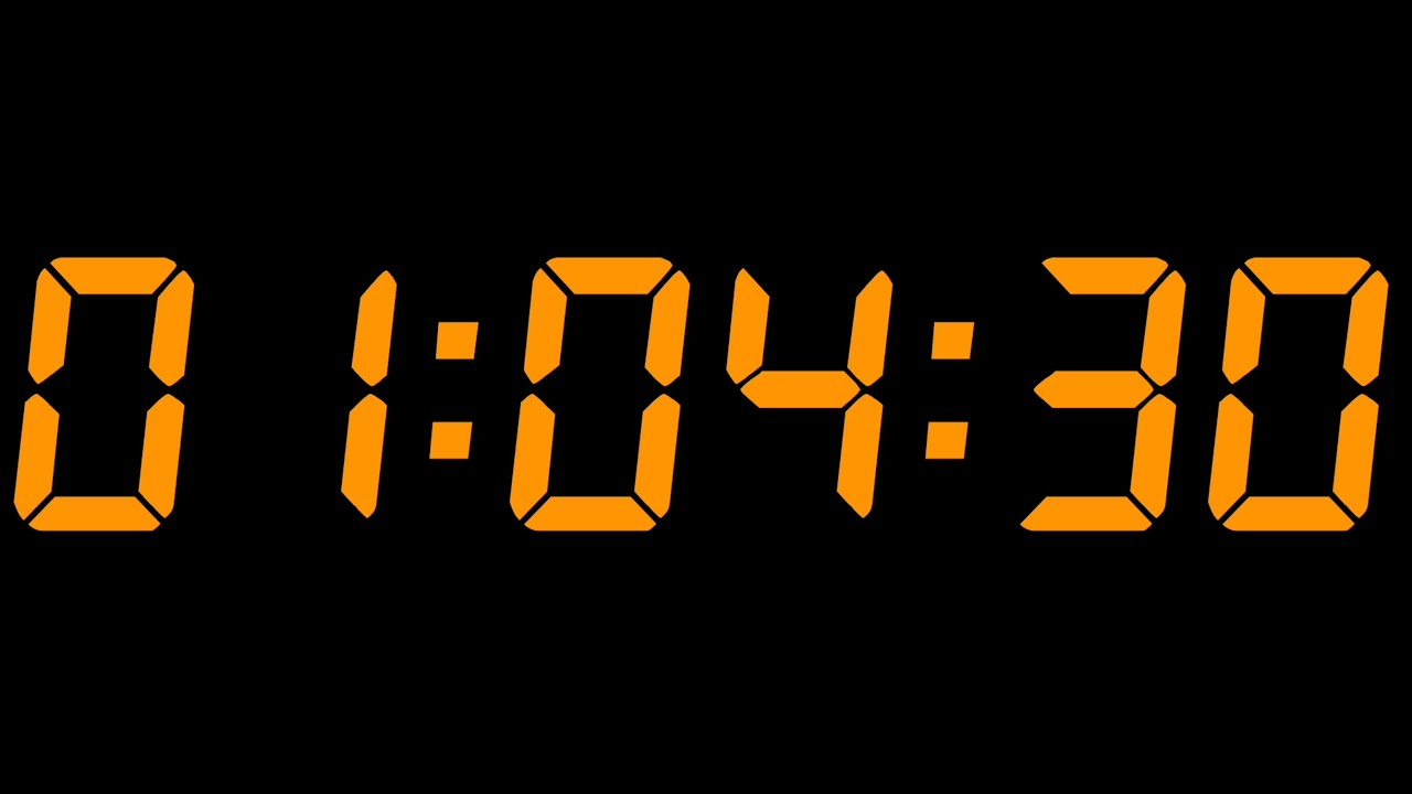 64 MINUTE and 30 SECONDS TIMER-YouTube