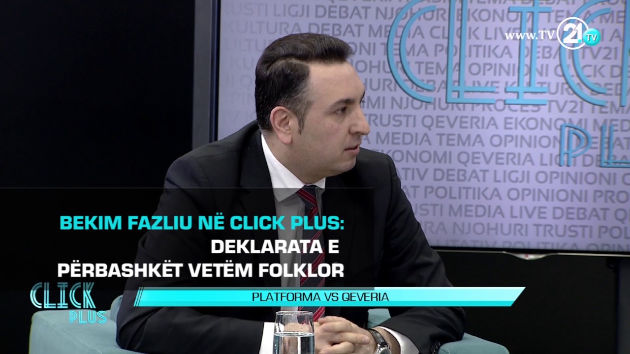 BEKIM FAZLIU N&Euml; #CLICKPLUS: DEKLARATA E P&Euml;RBASHK&Euml;T VET&Euml;M FOLKLOR