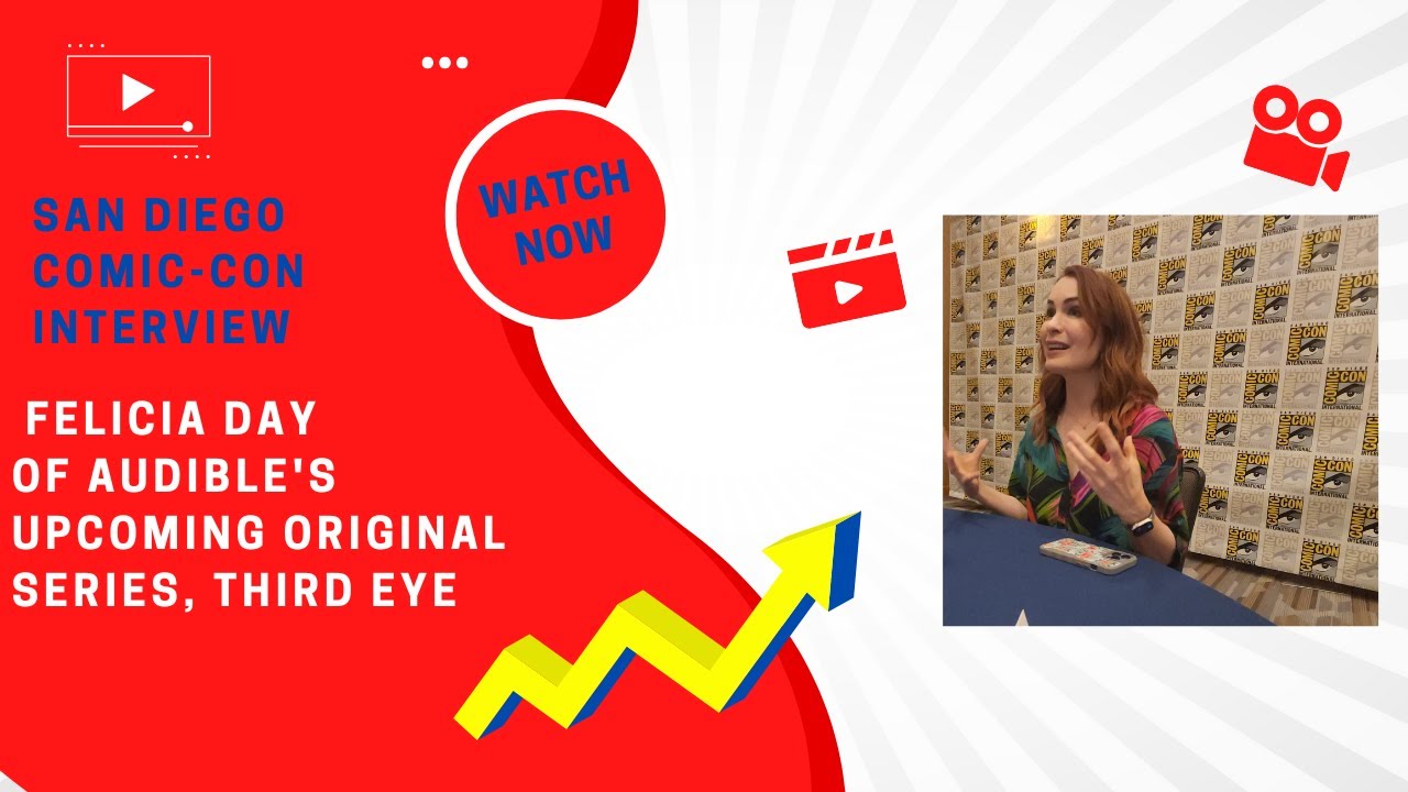 Felicia Day Interview for Audible's Third Eye at Comic-Con 2023