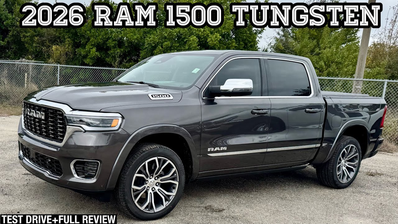 2026 Ram 1500 Tungsten: TEST DRIVE+FULL REVIEW