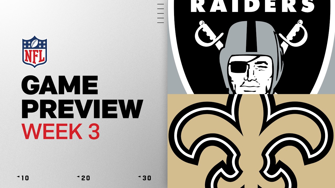 Las Vegas Raiders Game vs New Orleans Saints Preview | 2026 Week 3