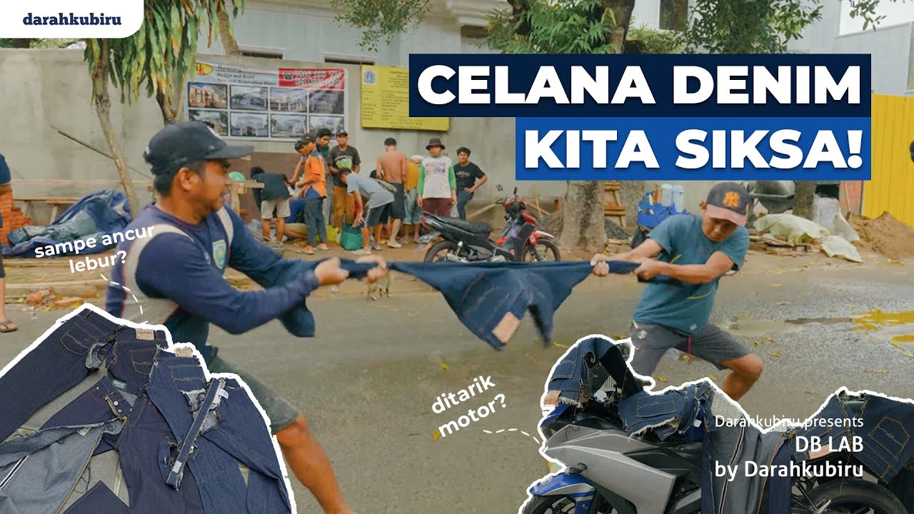 PENYIKSAAN TERHADAP CELANA JEANS! - DB LAB