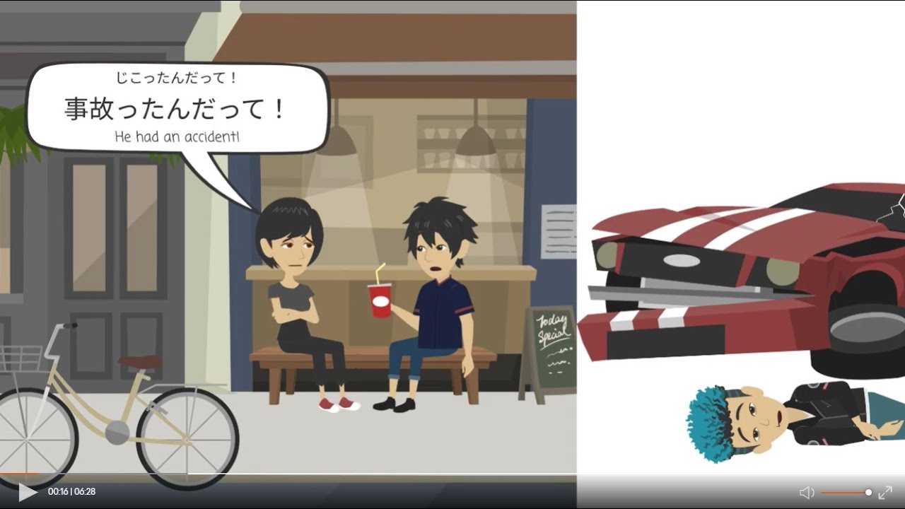 How To Speak Japanese Like A Native Speaker - talking about friend - going to the Hospital