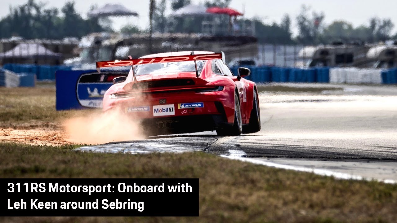 HOT LAP: Onboard with Leh Keen at Sebring | 311RS Motorsport Porsche 992 GT3 Cup Team