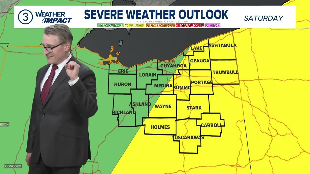 Cleveland area weather forecast: More rain this weekend