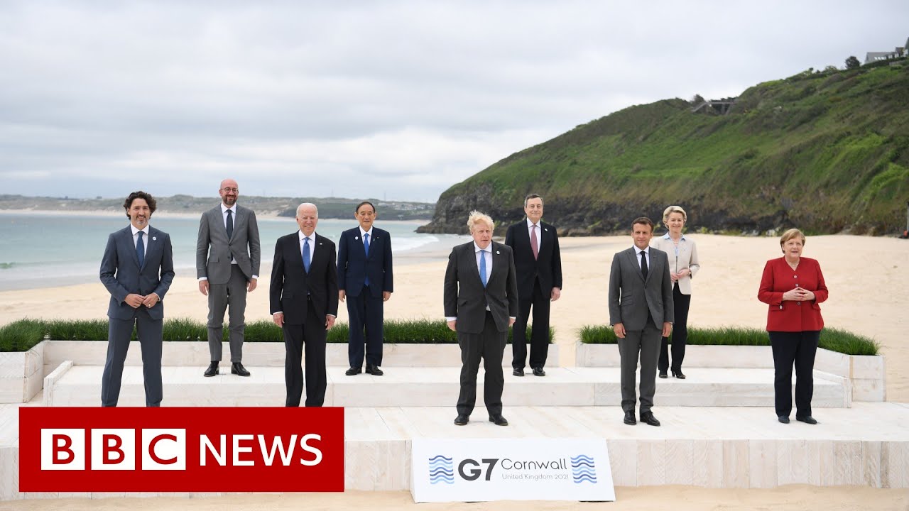 Boris Johnson kicks off G7 with plea to tackle inequality - BBC News
