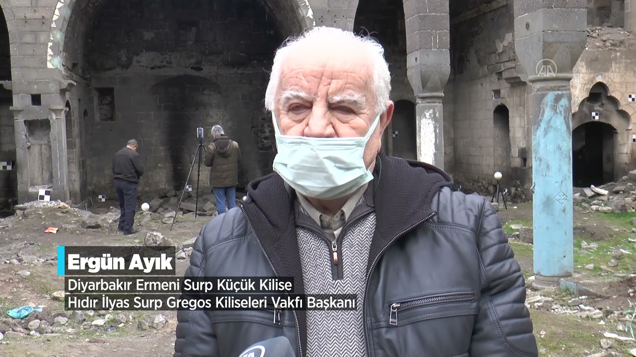 Diyarbakır'da 500 yıllık Surp Sargis Ermeni Kilisesi restore edilecek