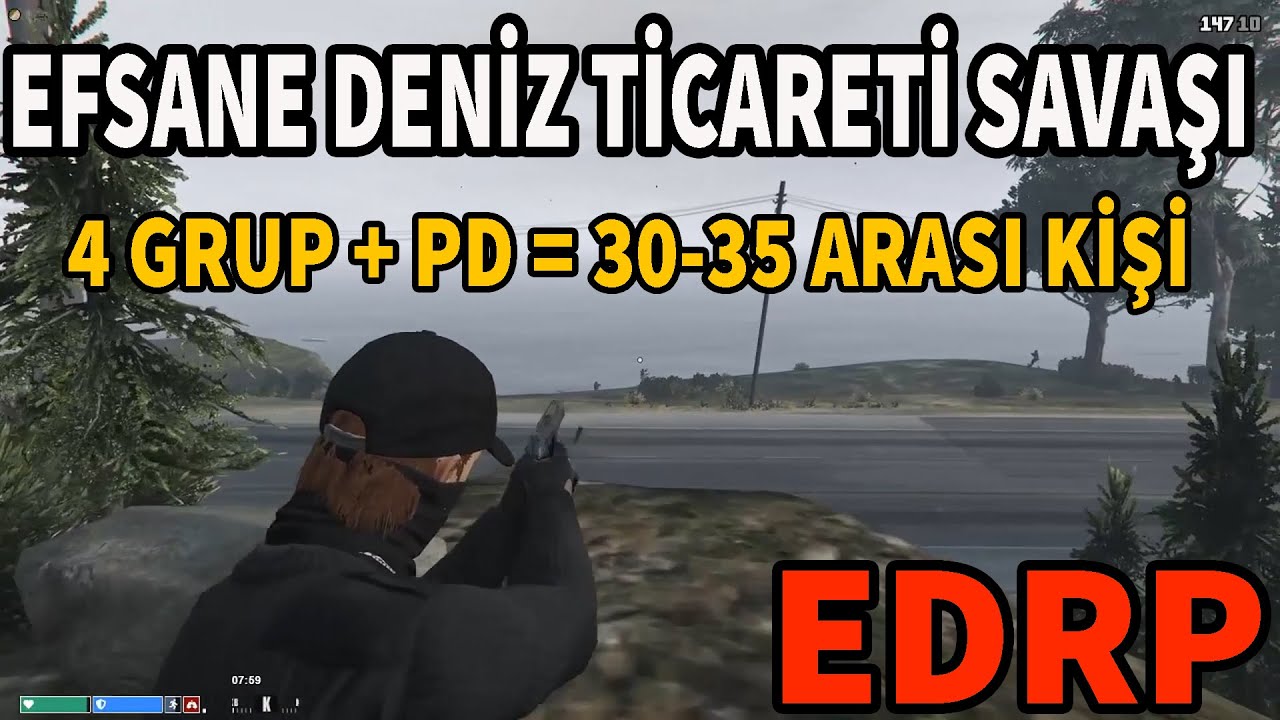 EDRP | 4 Grup'lu 5 Povlu 2,5 Saat S&uuml;ren Efsane Deniz Ticareti Fightı ! B&uuml;t&uuml;n Şehir Bu Olayda!