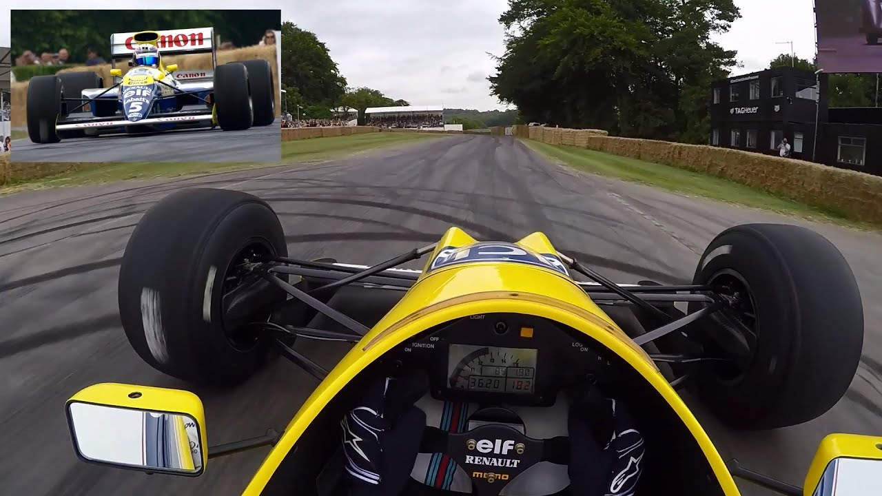 Driver's Eye: Williams FW13B at Goodwood