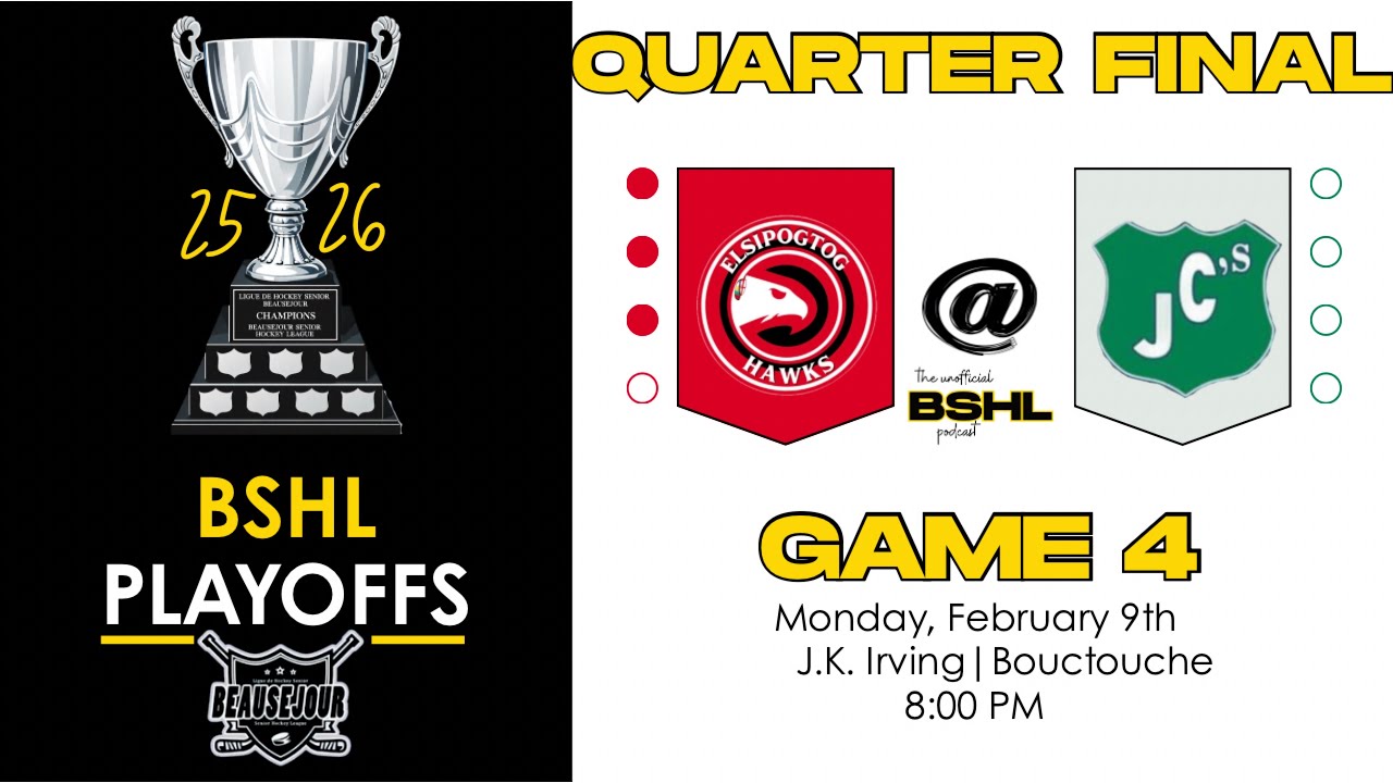 BSHL Playoffs- Hawks @ JC’s