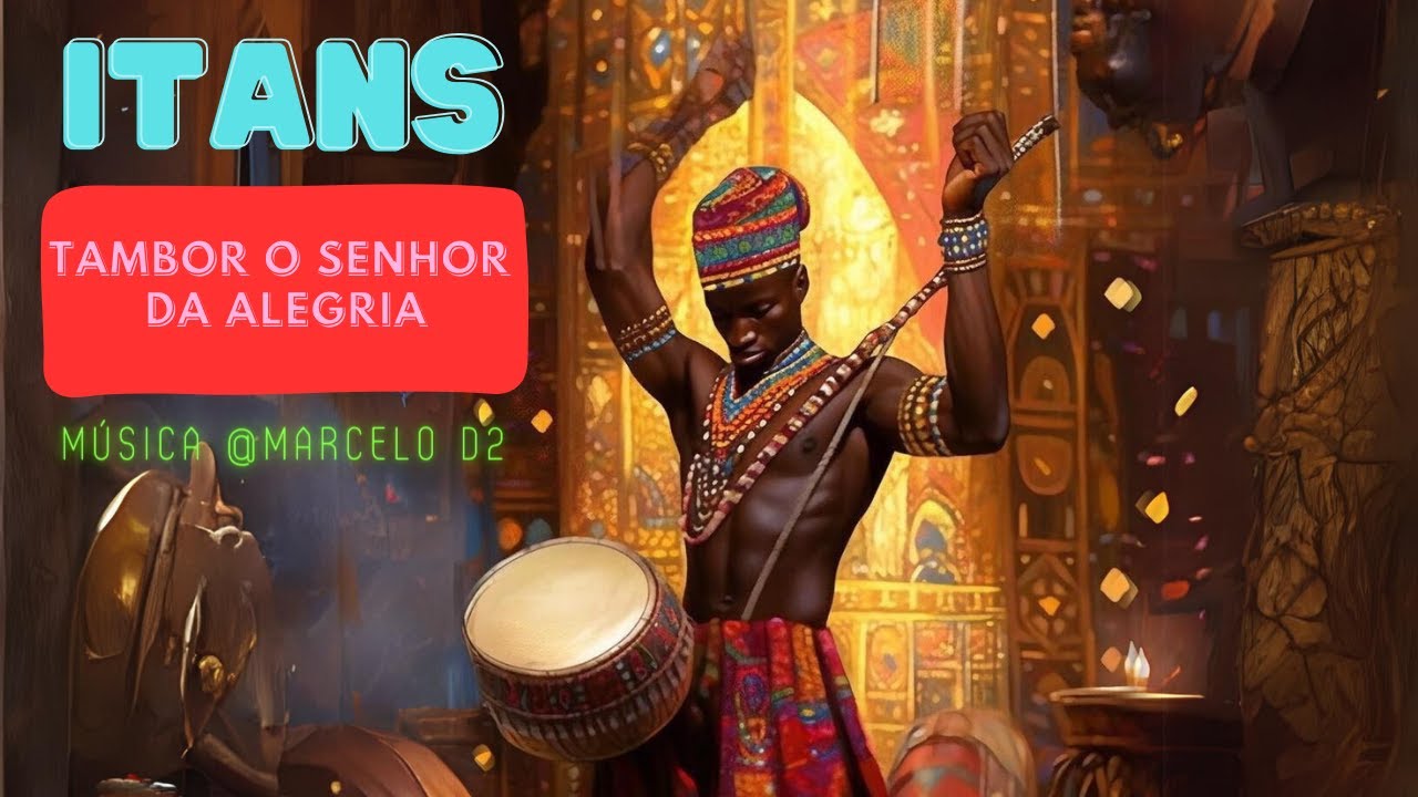 ITAN: Tambor, o Senhor da Alegria: A História Africana da Criação do Mundo com um Toque de Ritmo!