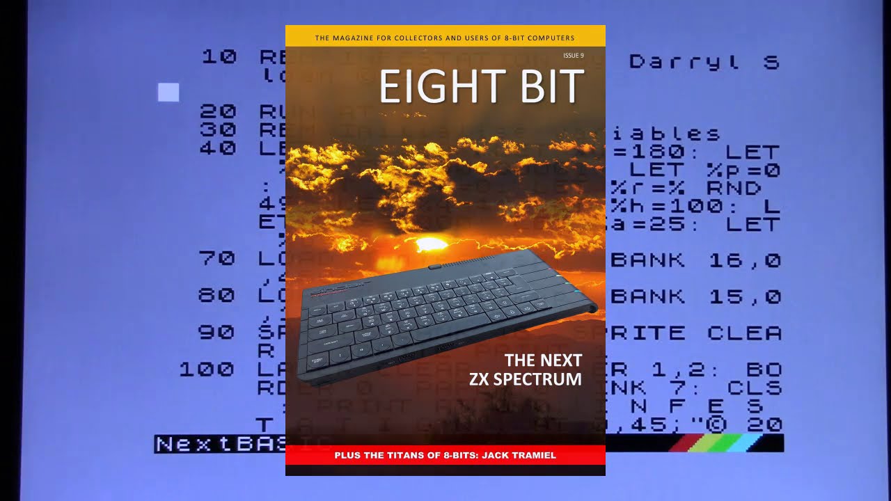 NextBASIC game-making tutorial now in print! (ZX Spectrum Next)