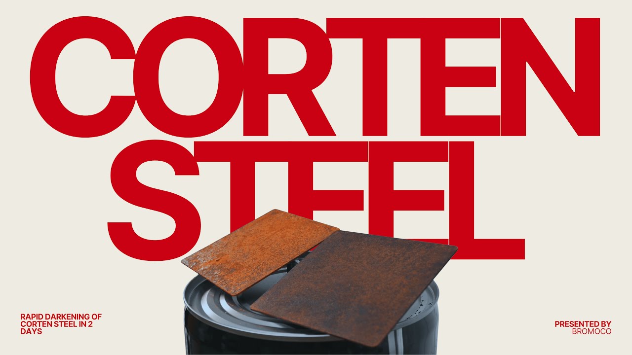 Professional Guidance: Rapid Darkening of Corten Steel #vintagefashion  #guidance #diyhomedecor